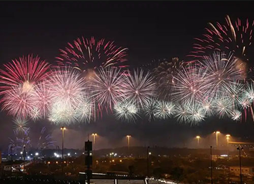 合江县焰火晚会